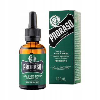 PRORASO Olejek do brody Osviežujúci olej na bradu 30ml